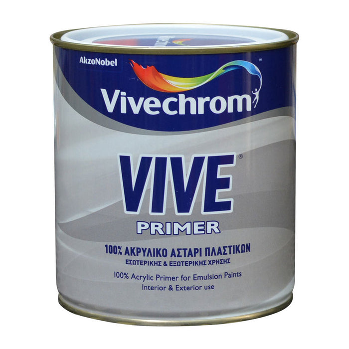 ACRYLIC PRIMER FOR EMULSION AND ACRYLIC PAINTS VIVECHROM VIVE PRIMER