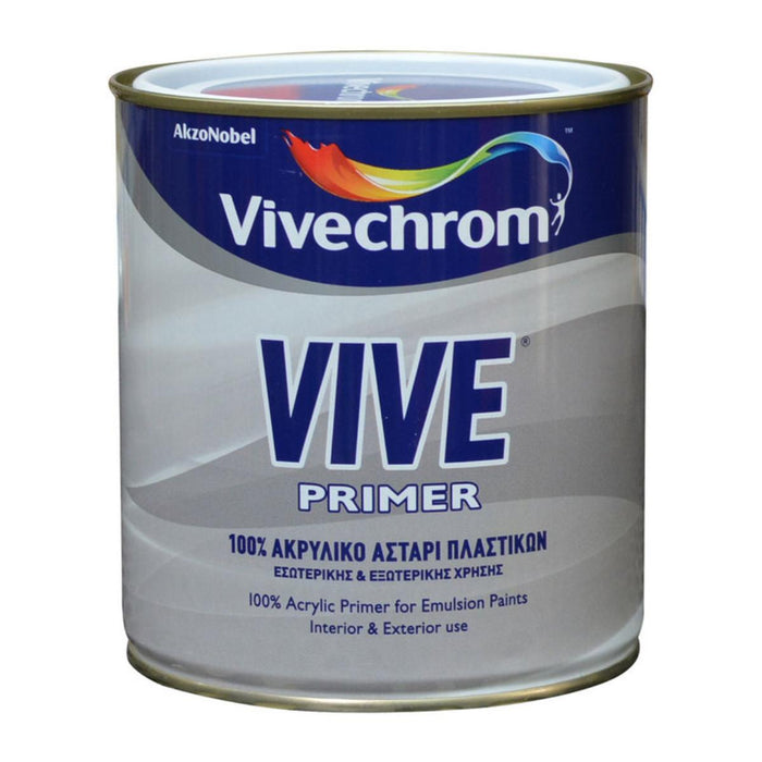 ACRYLIC PRIMER FOR EMULSION AND ACRYLIC PAINTS VIVECHROM VIVE PRIMER