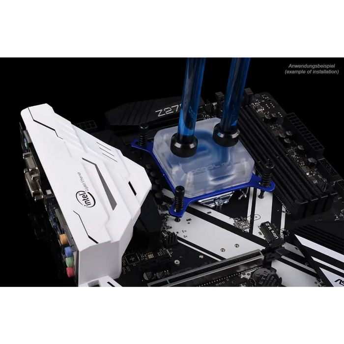Воден блок за процесор Alphacool Eisblock XPX CPU satin clear version - Блокове за процесори<<<Водно охлаждане<<<ValiAPI