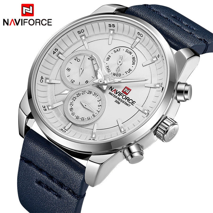 Waterproof male quartz watch NAVIFORCE 9148