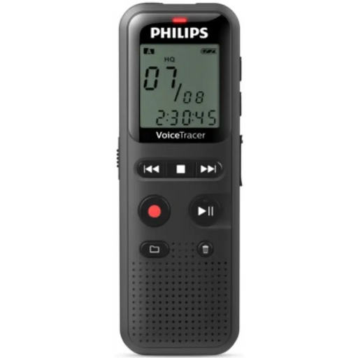 Voice recorder Philips DVT1160 - Диктофони<<<Плеъри<<<Телевизори Аудио и видео<<<TechMart&&&Електроника