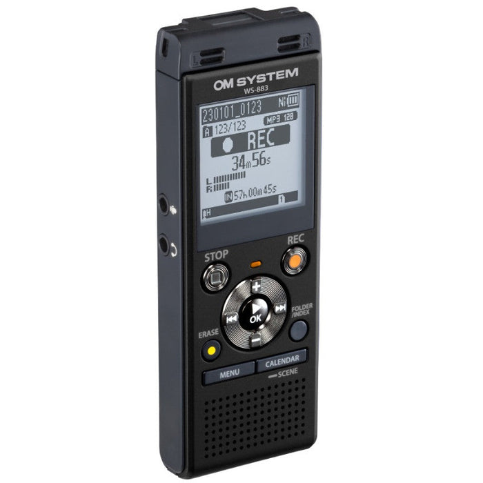 VOICE RECORDER WS-883 OLYMPUS - BLACK - Диктофони<<<Аудио продукти<<<AmperelB2B