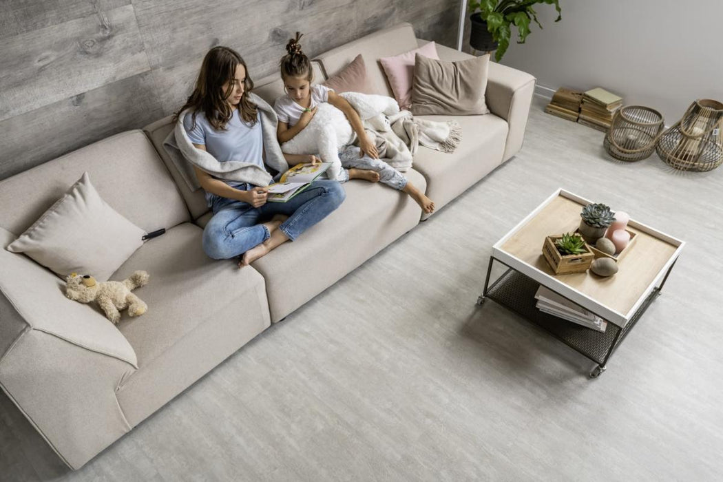 LVT LIGHT CONCRETE FLOORING
