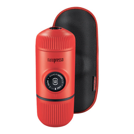 WACACO Nanopresso Portable Coffee Machine Lava Red + Case