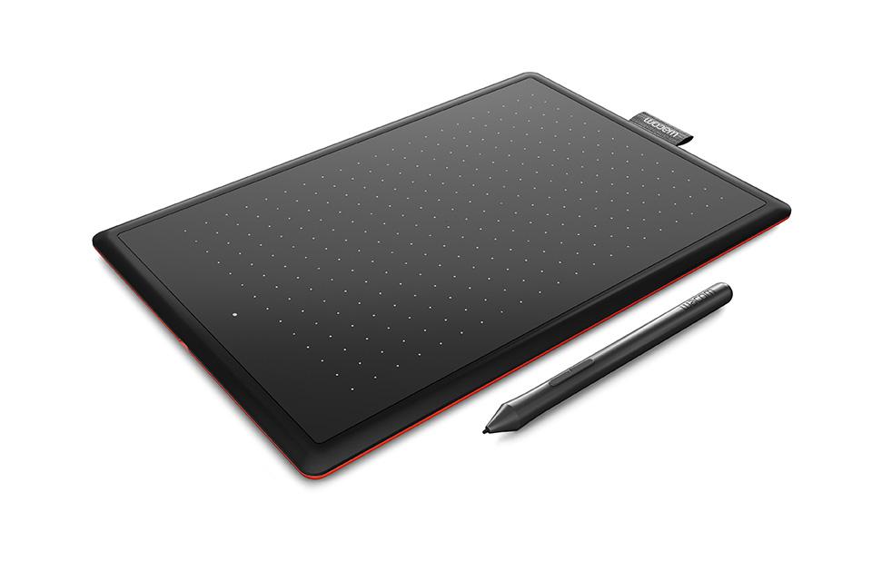 One by Wacom Medium graphics tablet, Black