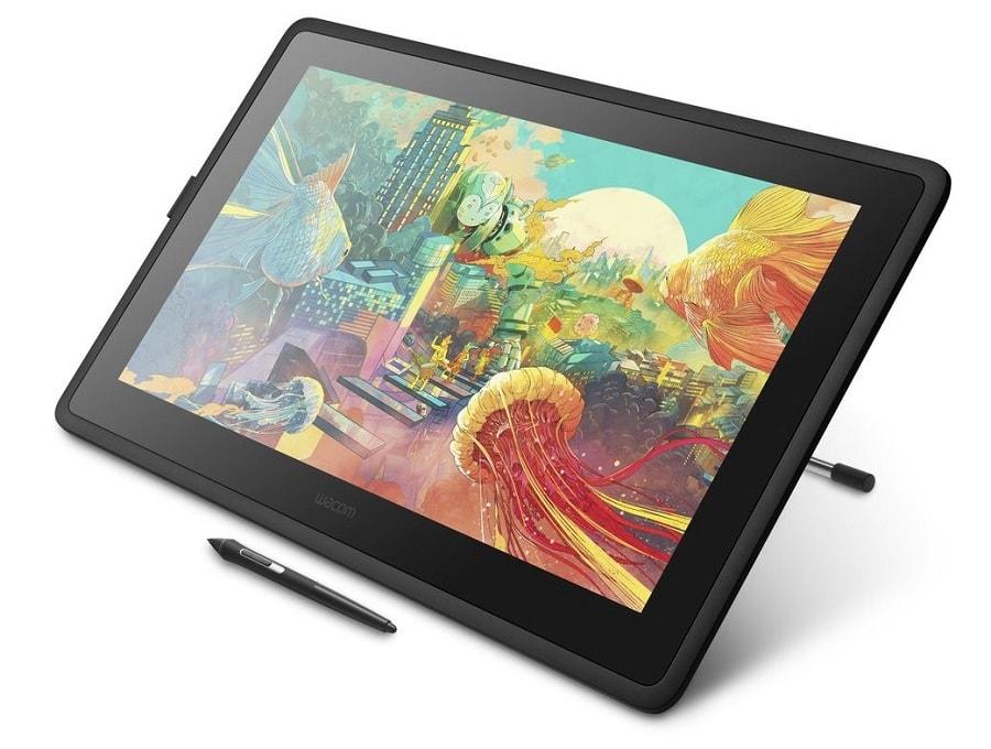 Graphics tablet Wacom Cintiq 22, 21.5", HD IPS, 5080 lpi, Black