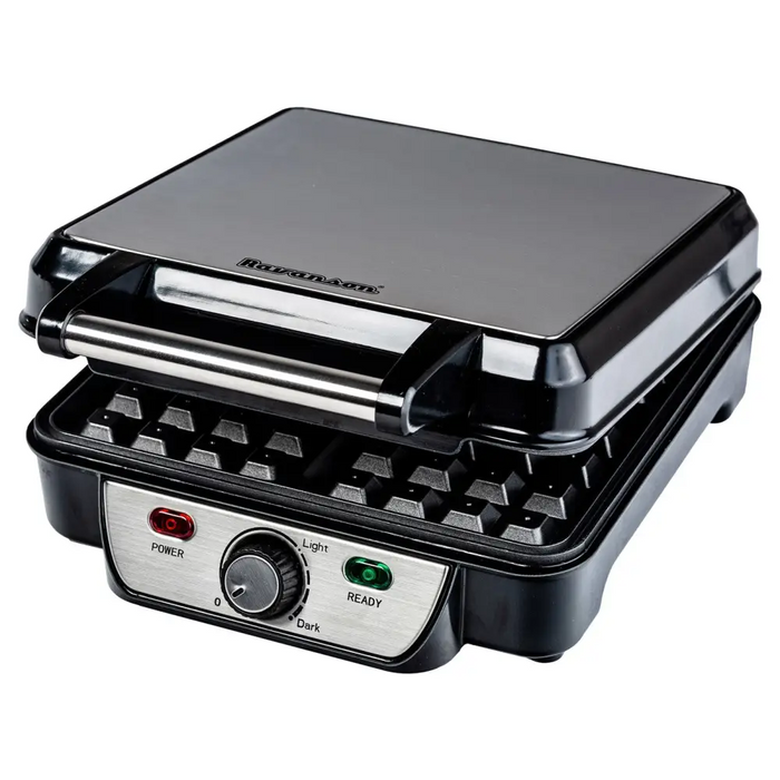 Waffle iron Ravanson GR-7030 (1100W; black) - ToastersAGD-OPK<<<Home Appliance - ProductsAGD<<<ActionPL