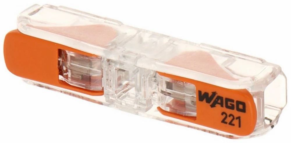 QUICK CONNECT CABLE CLAMP 12 PCS 2X0.2-4MM2 WAGO