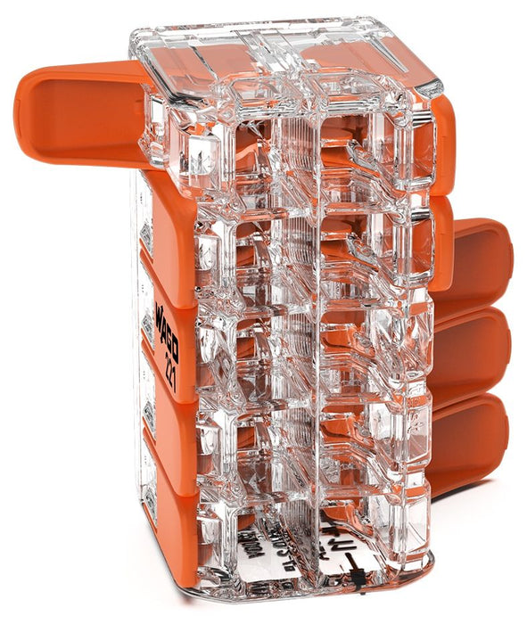 QUICK CONNECT CABLE CLAMP 12 PCS 2X0.2-4MM2 WAGO