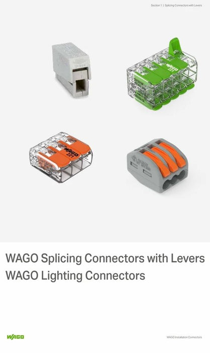 QUICK CONNECT CABLE CLAMP 8 PCS 5X0.2-4MM2 WAGO