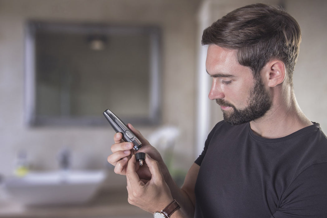 Wahl Travel Kit Deluxe Black, Stainless steel