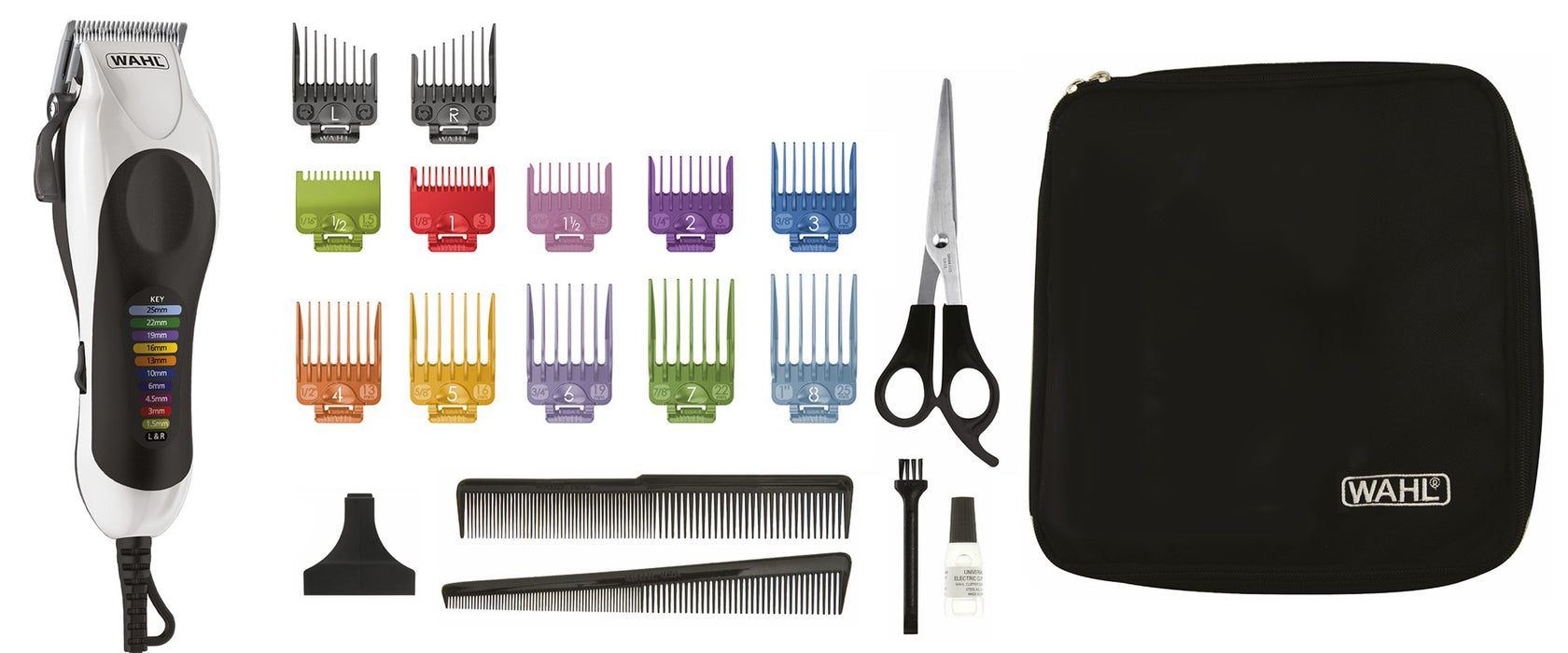 Wahl Color Pro Plus Black, White 10