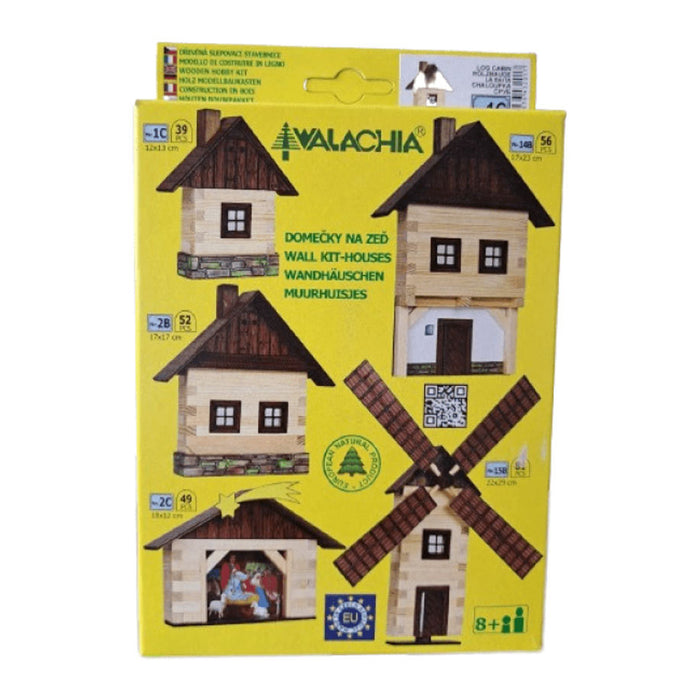CONSTRUCTOR WALACHIA W02B HOBBY WOODEN HOUSE FOR WALL 2