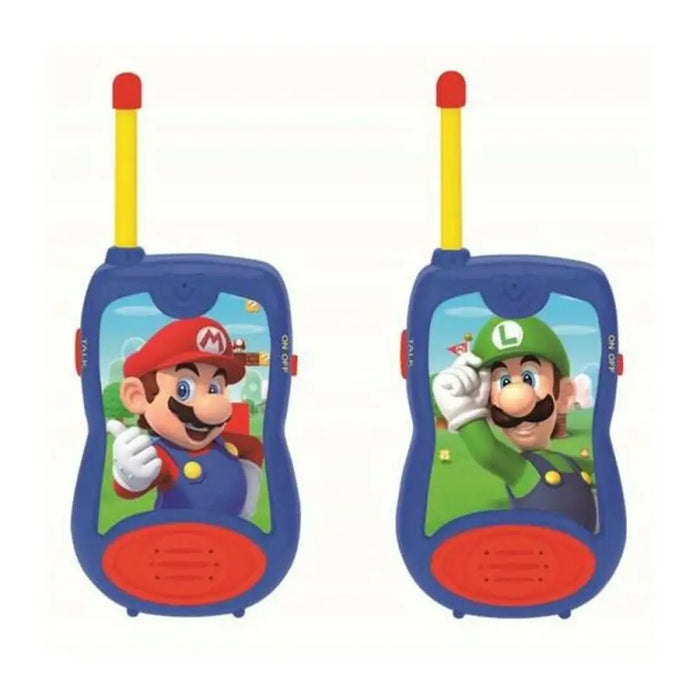 Walkie-Talkie Super Mario Lexibook (100 m) - Електроника Телефони и таблети<<<Компютри| Електроника<<<BigBuy&&&Уоки