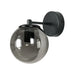 WALL APPLIANCE E27 BLACK LIGHTSTYLE GARDA - Аплици<<<Вътрешно осветление<<<Мебели и