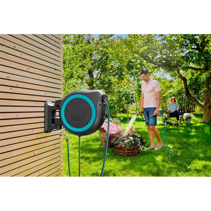 WALL BOX WITH HOSE ROLLUP M/L 1/2’’ 25M GARDENA 18620-20 - Макари и колички<<<Напояване<<<Градина<<<Praktiker&&&Макари