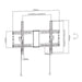 Wall Bracket GEMBIRD WM-80T-01 37’’ 80’’ - Монтиране на екрани<<<Електроника Периферни и резервни части<<<Компютри|