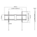 Wall Bracket GEMBIRD WM-90F-01 43’’ 90’’ - Монтиране на екрани<<<Електроника Периферни и резервни части<<<Компютри|