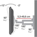 Wall Bracket Techly 308886 80’’ 50 kg - Brackets for TVs / monitorsTVA-UCH<<<TV