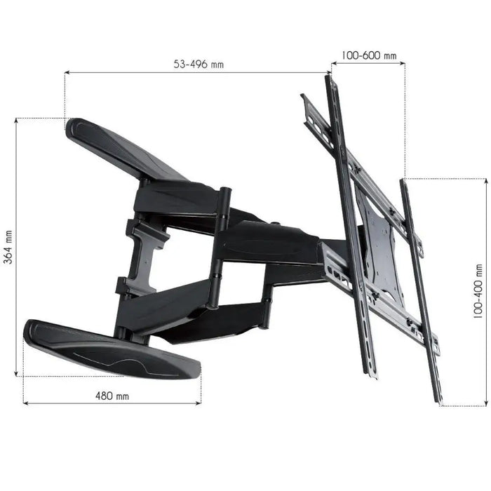 Wall Bracket Techly 308886 80’’ 50 kg - Brackets for TVs / monitorsTVA-UCH<<<TV