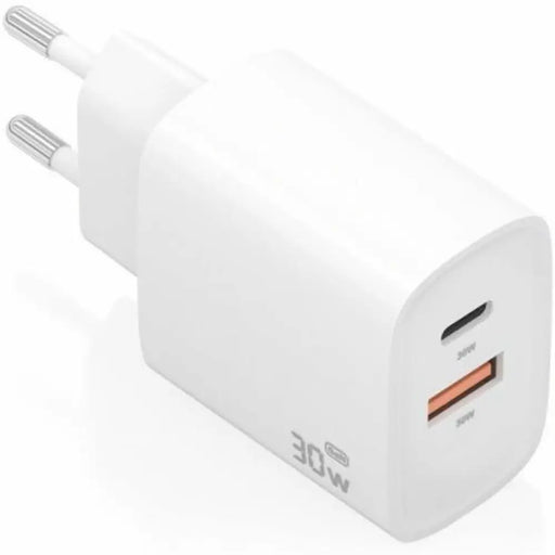 Wall Charger Aisens A110-0952 30 W White - Електроника Телефони и таблети<<<Компютри| Електроника<<<BigBuy&&&USB
