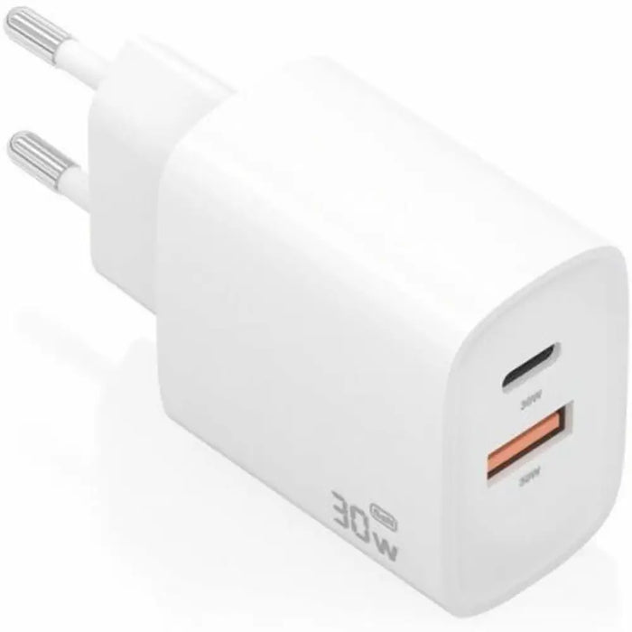 Wall Charger Aisens A110-0952 30 W White - Електроника Телефони и таблети<<<Компютри| Електроника<<<BigBuy&&&USB