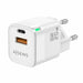 Wall Charger Aisens ASCH-20W2P002-W White 20 W (1 Unit) - Електроника Телефони и таблети<<<Компютри|