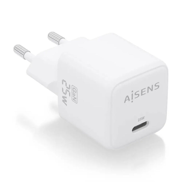 Wall Charger Aisens ASCH-25W1P012-W White 25 W (1 Unit) - Електроника Телефони и таблети<<<Компютри|