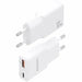 Wall Charger Aisens ASCH-30W2P046-W White 30 W - Електроника Телефони и таблети<<<Компютри| Електроника<<<BigBuy&&&USB