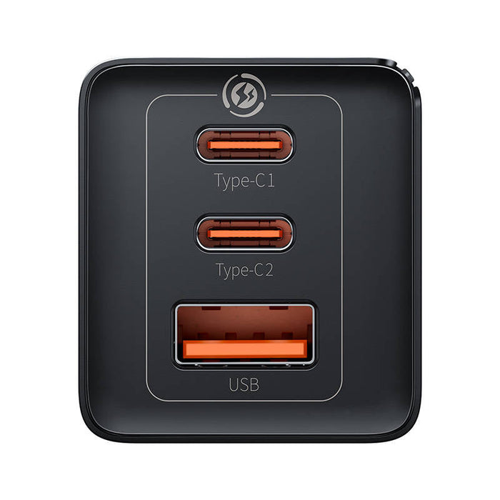 Wall charger Baseus GaN5 Pro 2xUSB-C + USB 65W (black) - mains chargers<<<Chargers<<<GSM Accessories<<<InnproXML&&&Cell