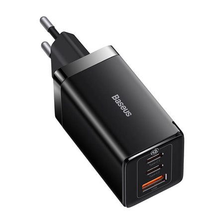 Wall charger Baseus GaN5 Pro 2xUSB-C + USB 65W (black) - mains chargers<<<Chargers<<<GSM Accessories<<<InnproXML&&&Cell