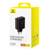 Wall charger Baseus OS-Cube Pro 2xUSB-C + USB 65W (black) - mains chargers<<<Chargers<<<GSM