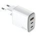 Wall Charger Celly UPTC1USB2USBC65 White - Електроника Телефони и таблети<<<Компютри| Електроника<<<BigBuy&&&USB