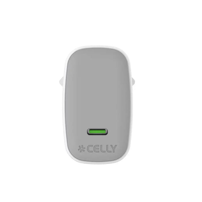 Wall Charger Celly UPTC1USBC65WCTC White - USB зарядни и кабели<<<Електроника Телефони и таблети<<<Компютри|