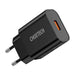 Wall Charger Choetech 18W USB-A (black) - mains chargers<<<Chargers<<<GSM Accessories<<<InnproXML