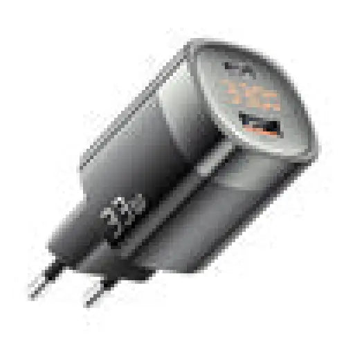 Wall charger Essager ECTCA-LYB01-Z GaN USB-A USB-C 33W (black) - mains chargers<<<Chargers<<<GSM Accessories<<<InnproXML