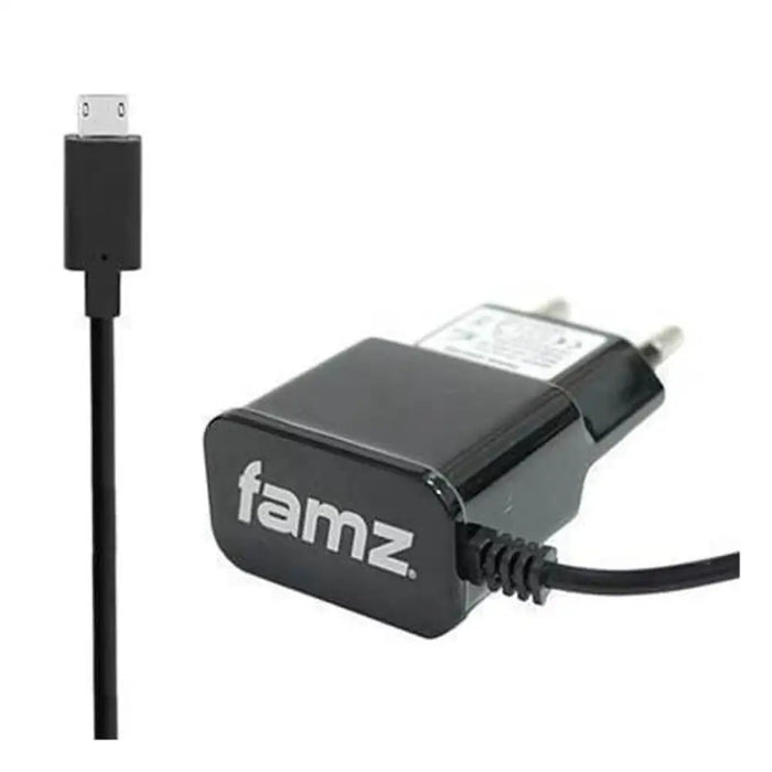 Wall Charger Famz Black - Електроника Телефони и таблети<<<Компютри| Електроника<<<BigBuy&&&USB зарядни и
