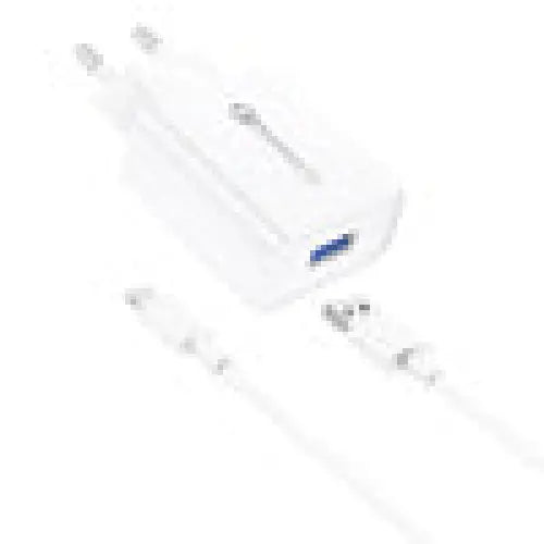 Wall Charger Foneng EU13 18W + USB to Micro USB Cable 3A (White) - mains chargers<<<Chargers<<<GSM