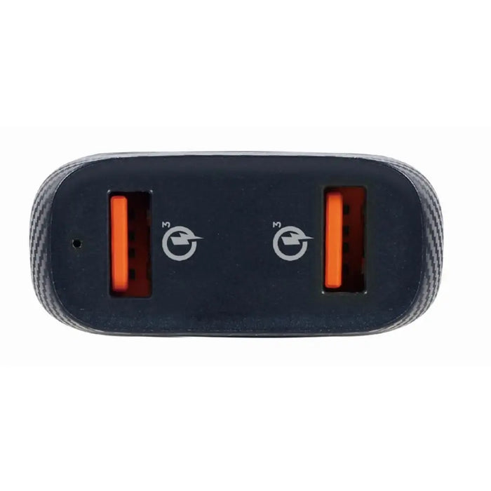 Wall Charger GEMBIRD TA-U2QC3-CAR-01 Black - Електроника Телефони и таблети<<<Компютри| Електроника<<<BigBuy&&&USB