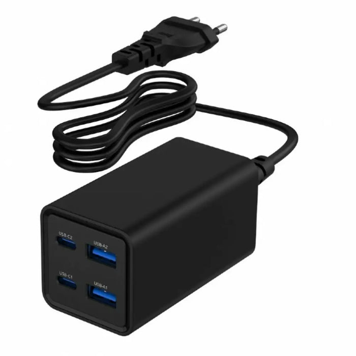 Wall Charger GEMBIRD TA-UC-2A2C-PD65-01-BK - Електроника Телефони и таблети<<<Компютри| Електроника<<<BigBuy&&&USB