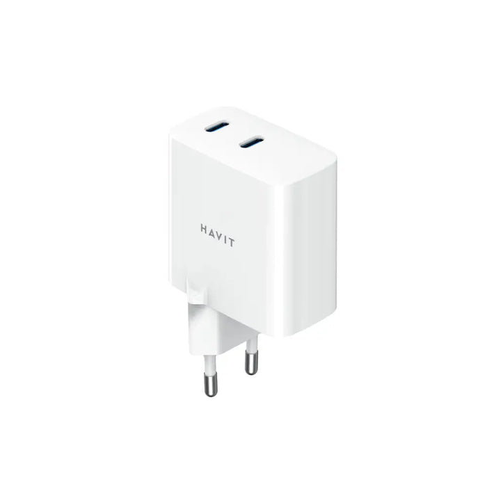 Wall Charger Havit UC45 EU White 45 W - USB зарядни и кабели<<<Електроника Телефони и таблети<<<Компютри|