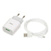 Wall Charger Ibox ILUC41W White 12 W - USB зарядни и кабели<<<Електроника Телефони и таблети<<<Компютри|