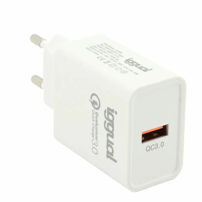 Wall Charger iggual IGG317174 - Електроника Телефони и таблети<<<Компютри| Електроника<<<BigBuy&&&USB зарядни и