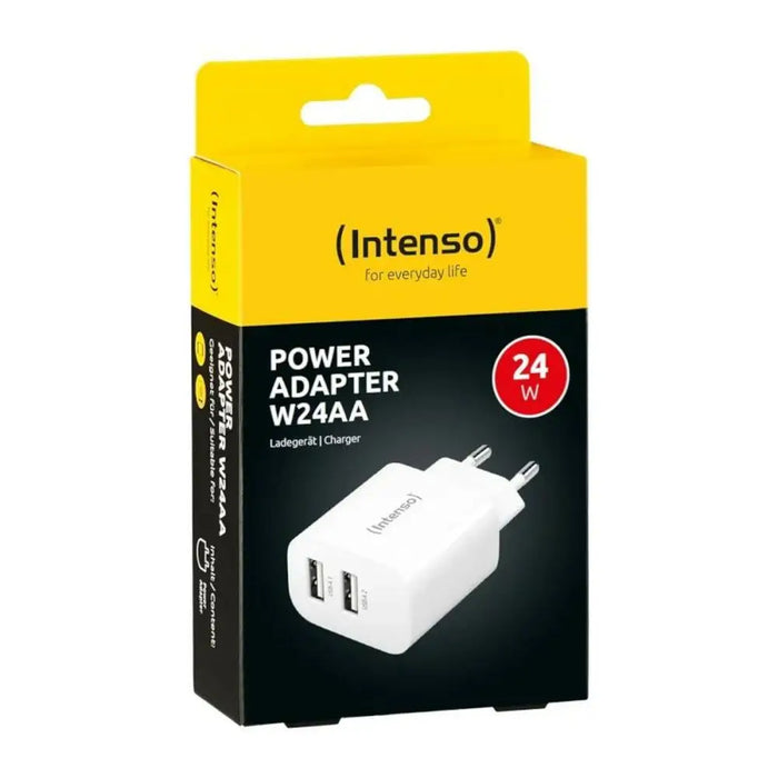 Wall Charger INTENSO W24AA 24 W White - USB зарядни и кабели<<<Електроника Телефони и таблети<<<Компютри|