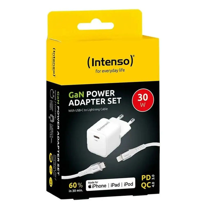 Wall Charger INTENSO W30C White 30 W - Електроника Телефони и таблети<<<Компютри| Електроника<<<BigBuy&&&USB зарядни и