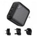 Wall charger INVZI GanHub 3x USB-C 140W EU/UK/AU/US (black) - mains chargers<<<Chargers<<<GSM Accessories<<<InnproXML