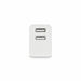 Wall Charger KSIX 2 USB 2.4A White - USB зарядни и кабели<<<Електроника Телефони и таблети<<<Компютри|