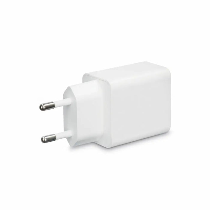 Wall Charger KSIX 2 USB 2.4A White - USB зарядни и кабели<<<Електроника Телефони и таблети<<<Компютри|