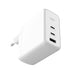 Wall Charger KSIX White 100 W - Електроника Телефони и таблети<<<Компютри| Електроника<<<BigBuy&&&USB зарядни и
