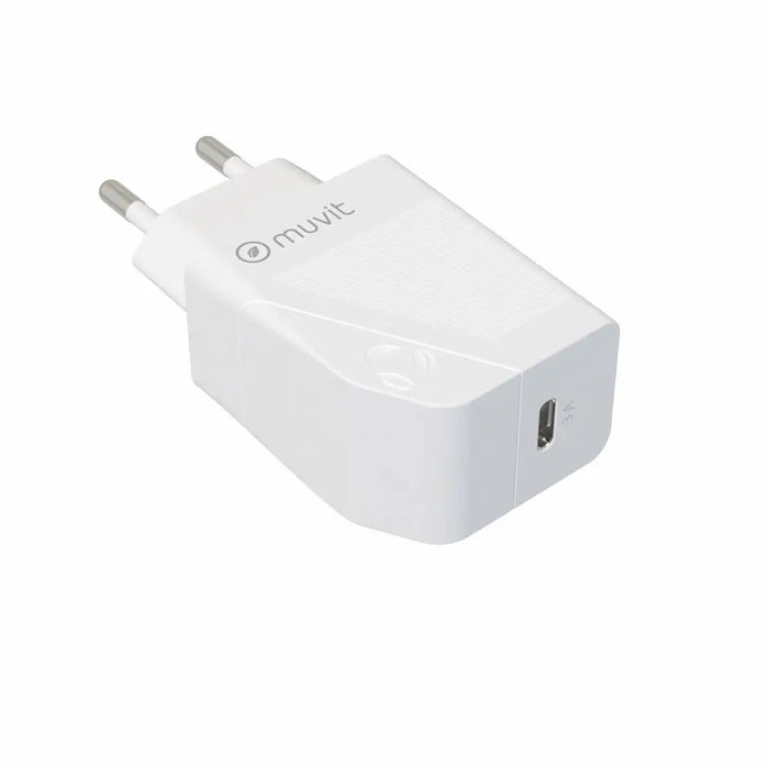 Wall Charger Muvit MCACC0012 20 W White Black - Електроника Телефони и таблети<<<Компютри| Електроника<<<BigBuy&&&USB